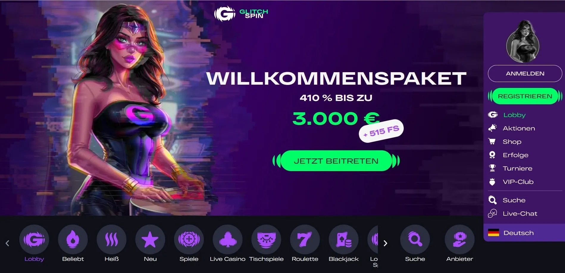 Glitchspin-casino Glitchspin Casino Startseite